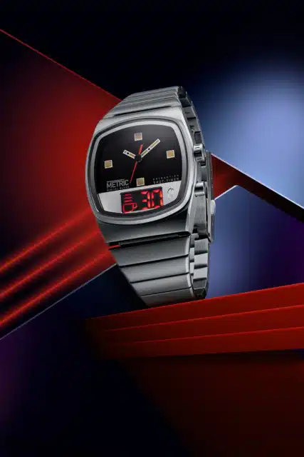 Brew Metric Digital Blend Analog-LED Watch