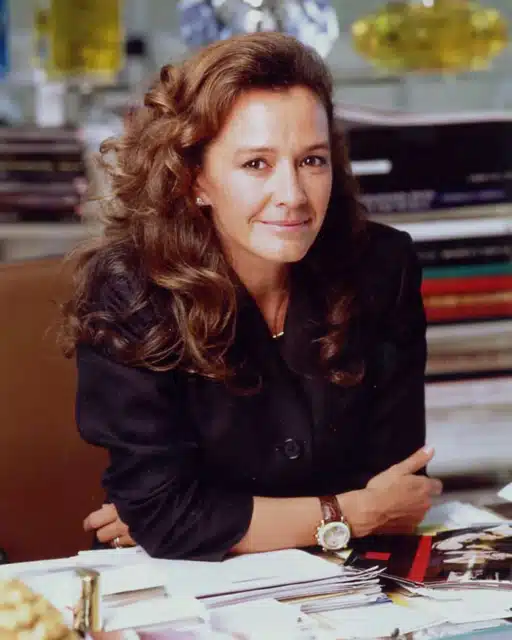 Caroline Scheufele wearing Happy Sport in the 1990's