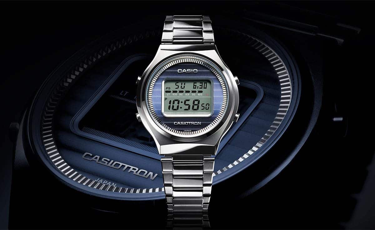時計 CASIO CASIOTRON 01-502 A Giant Leap: Casio Brings Back the Casiotron - Watchonista