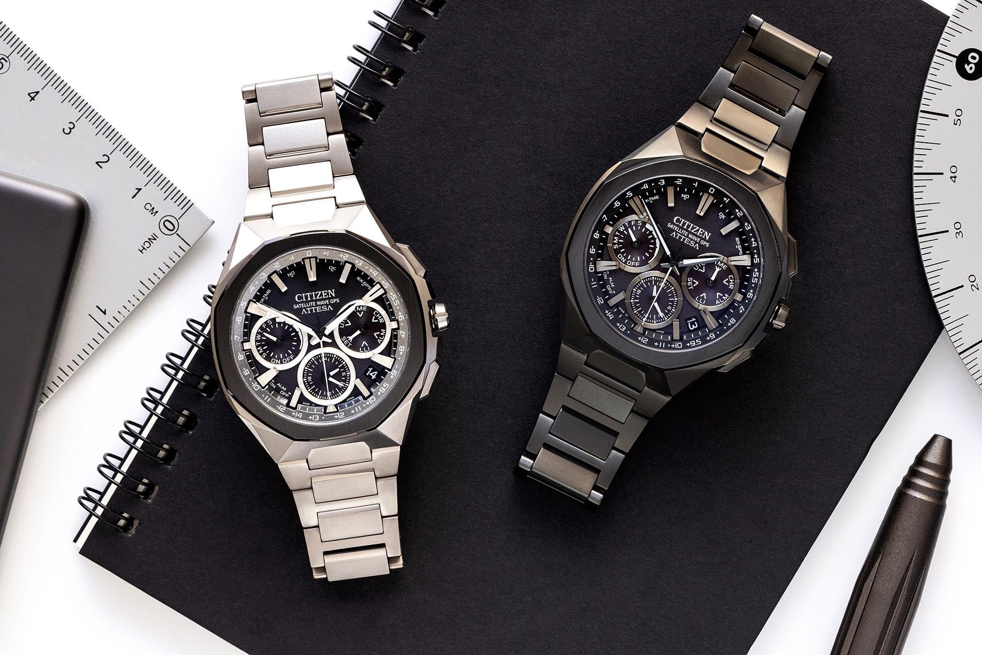 Eco-Drive Tech, Satellite Timekeeping, Super Titanium, and Ceramic