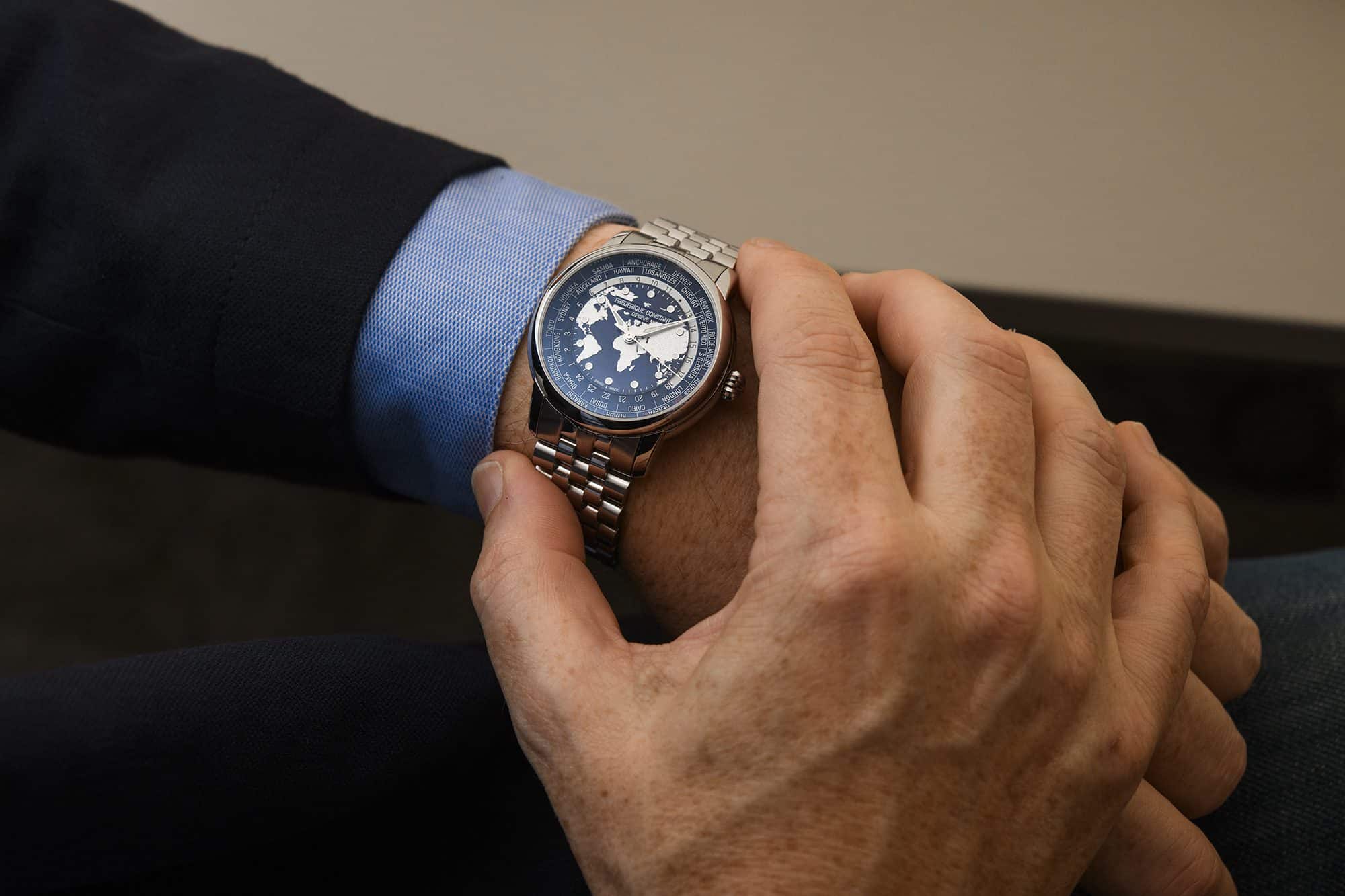 The New Frederique Constant Classic Worldtimer Manufacture Makes