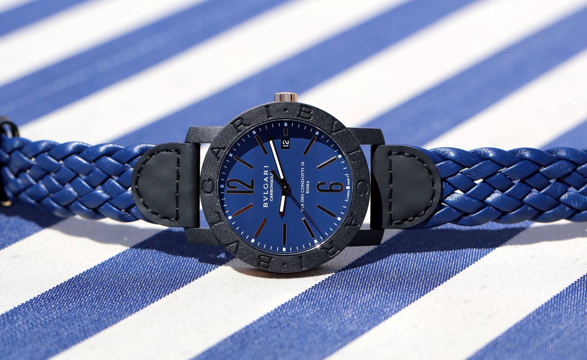Bulgari Bulgari Carbon Gold: summer in three colors - Watchonista
