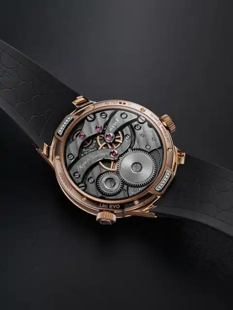 MB&F LM1 EVO Rose Gold model caseback