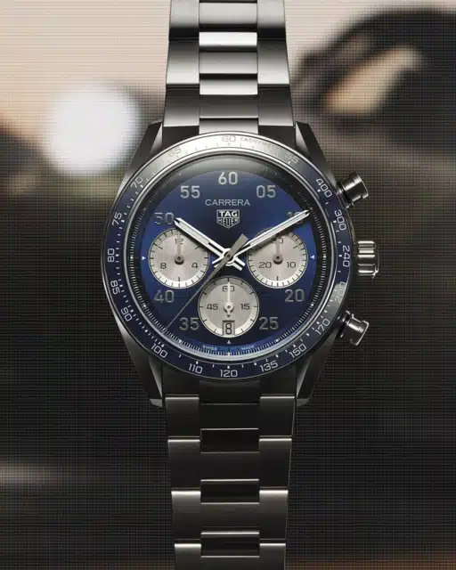 The New TAG Heuer Carrera Chronograph Sport 42mm Pulls Onto the Track