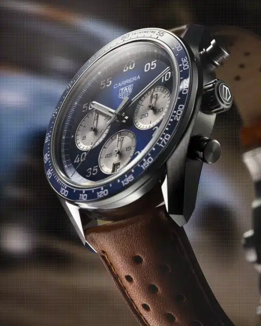 The New TAG Heuer Carrera Chronograph Sport 42mm Pulls Onto the Track