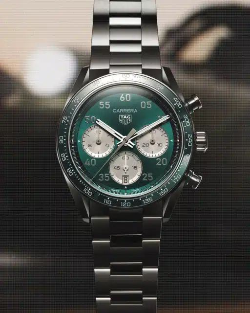 The New TAG Heuer Carrera Chronograph Sport 42mm Pulls Onto the Track